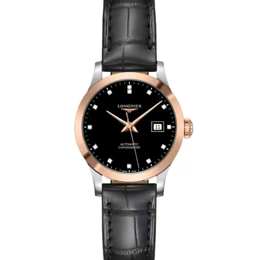 Longines Record Automatic Black 30mm