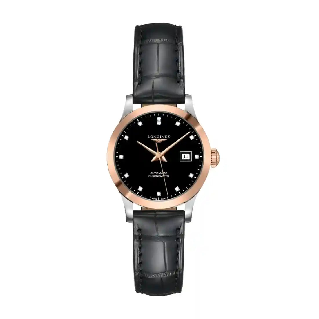 Longines Record Automatic Black 30mm