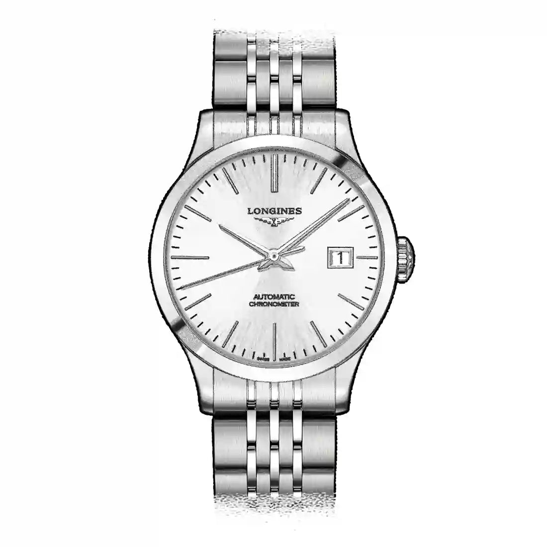 Longines Record Automatik Silber