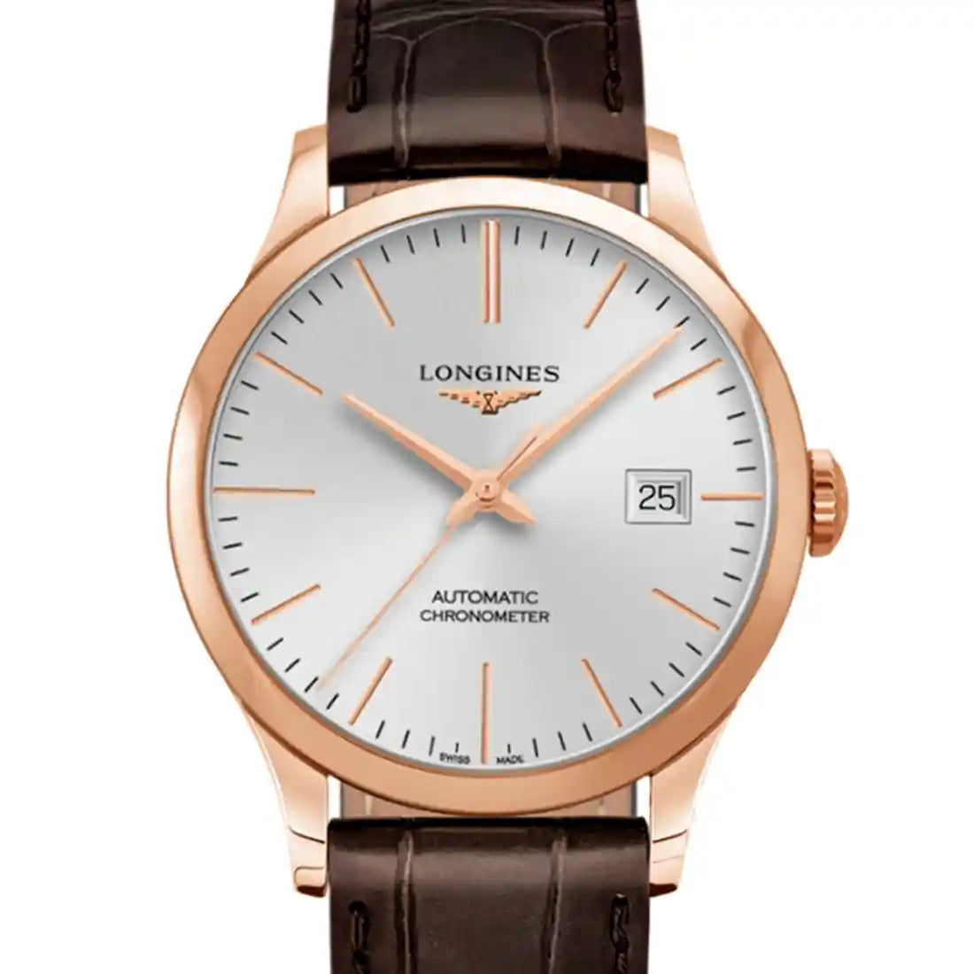 Longines Record Automatik Silber