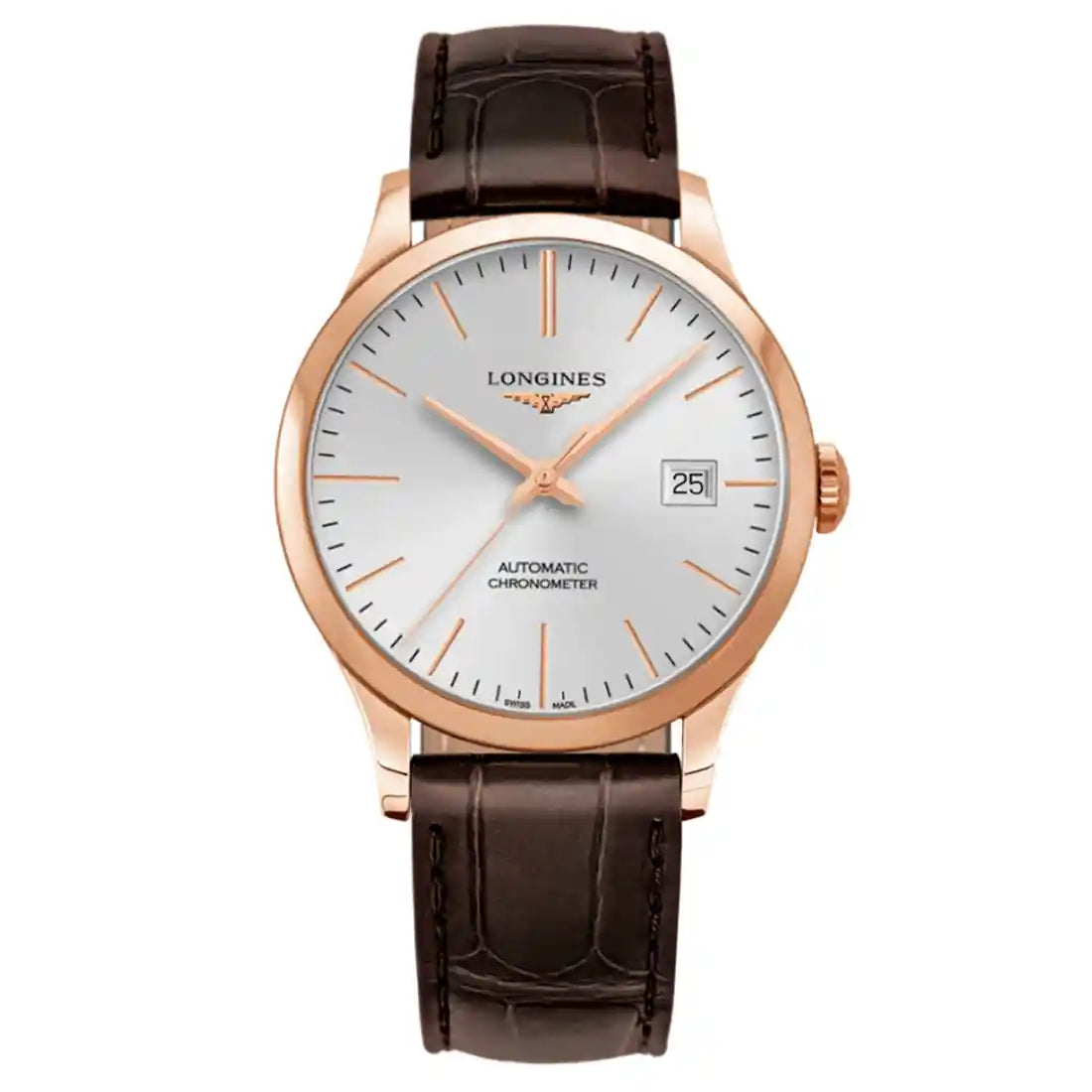 Longines Record Automatik Silber