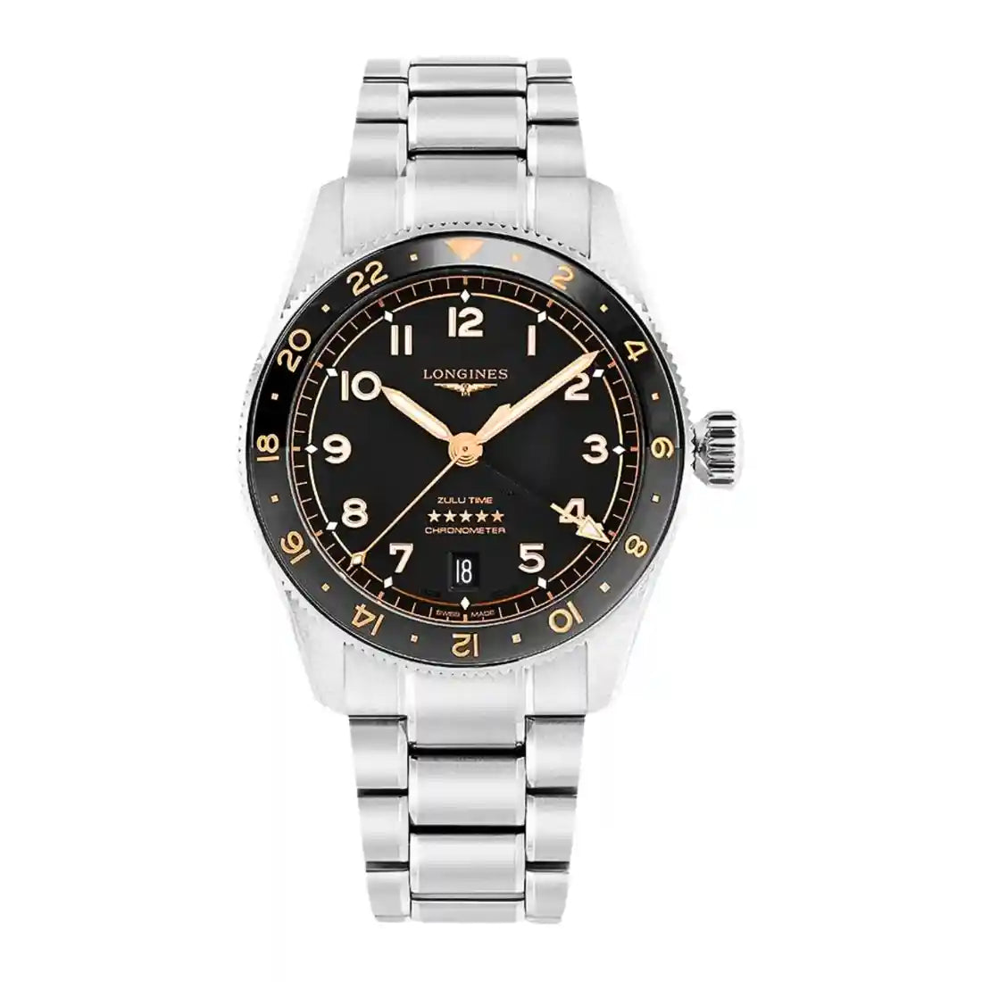 Longines Spirit Automatic Black 39mm