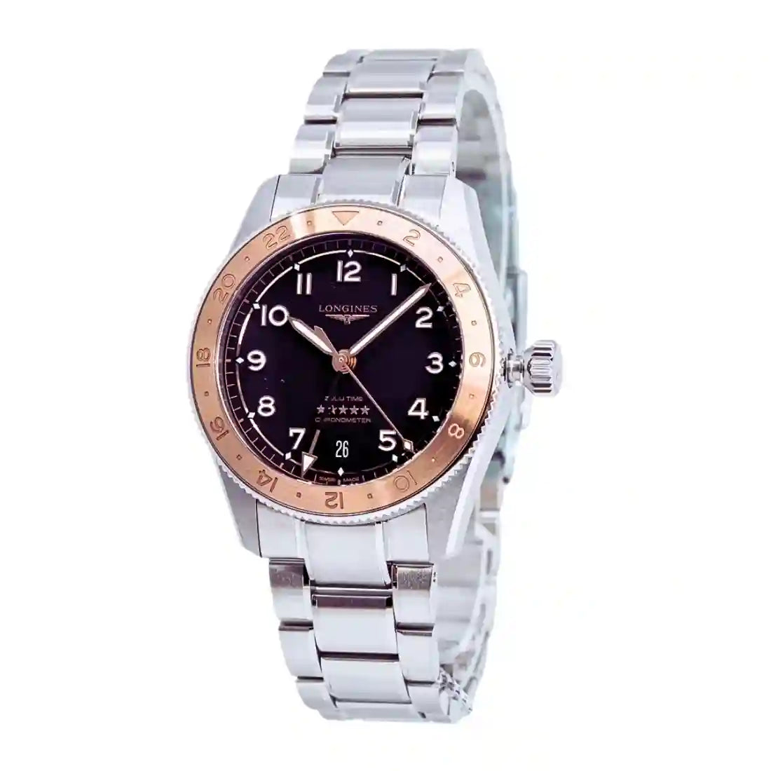 Longines Spirit Automatik Schwarz