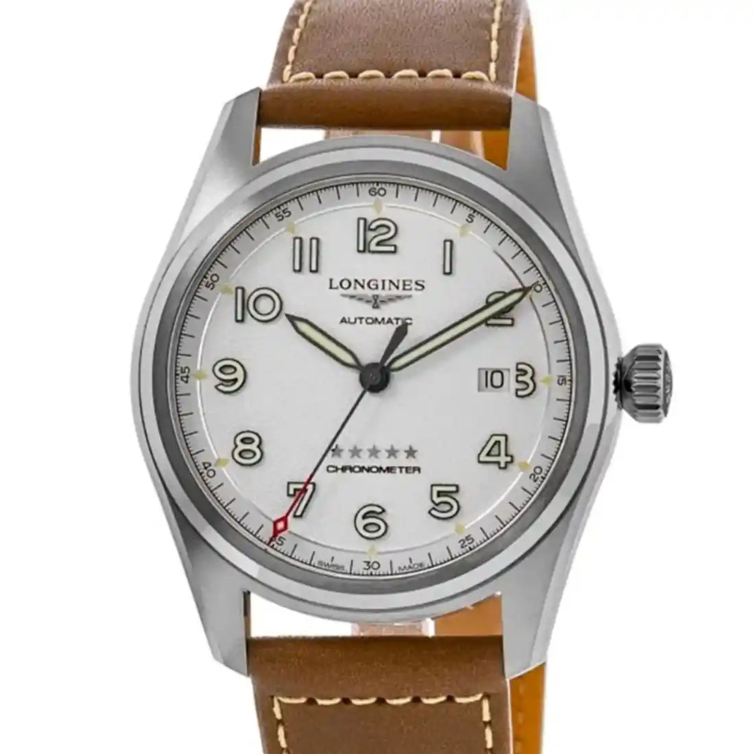 Longines Spirit Automatik Silber