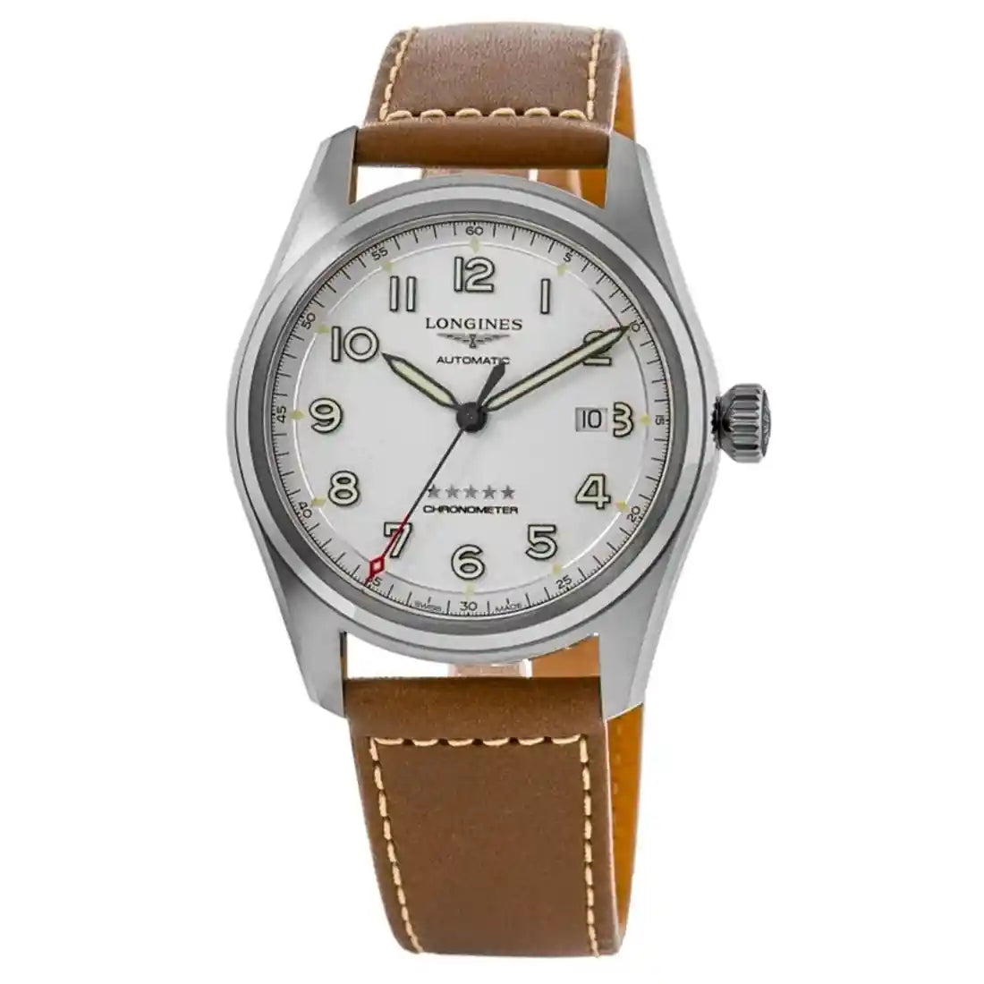 Longines Spirit Automatik Silber