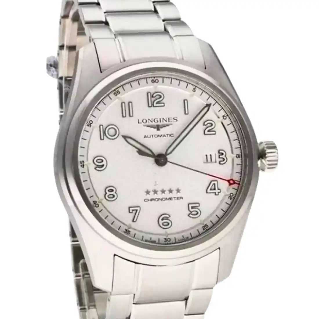 Longines Spirit Automatik Silber