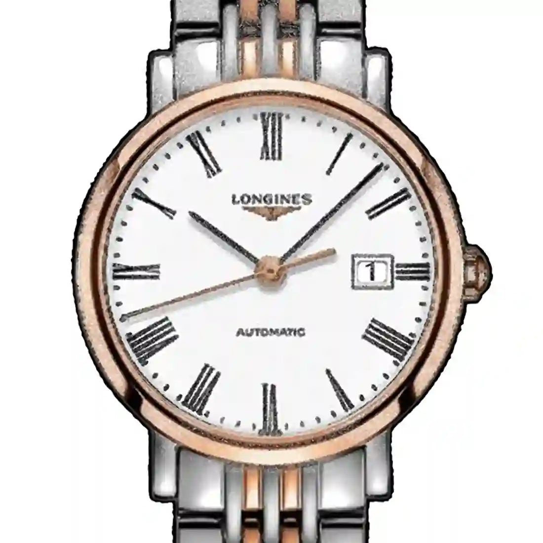 Longines Elegant Automatik Weiß