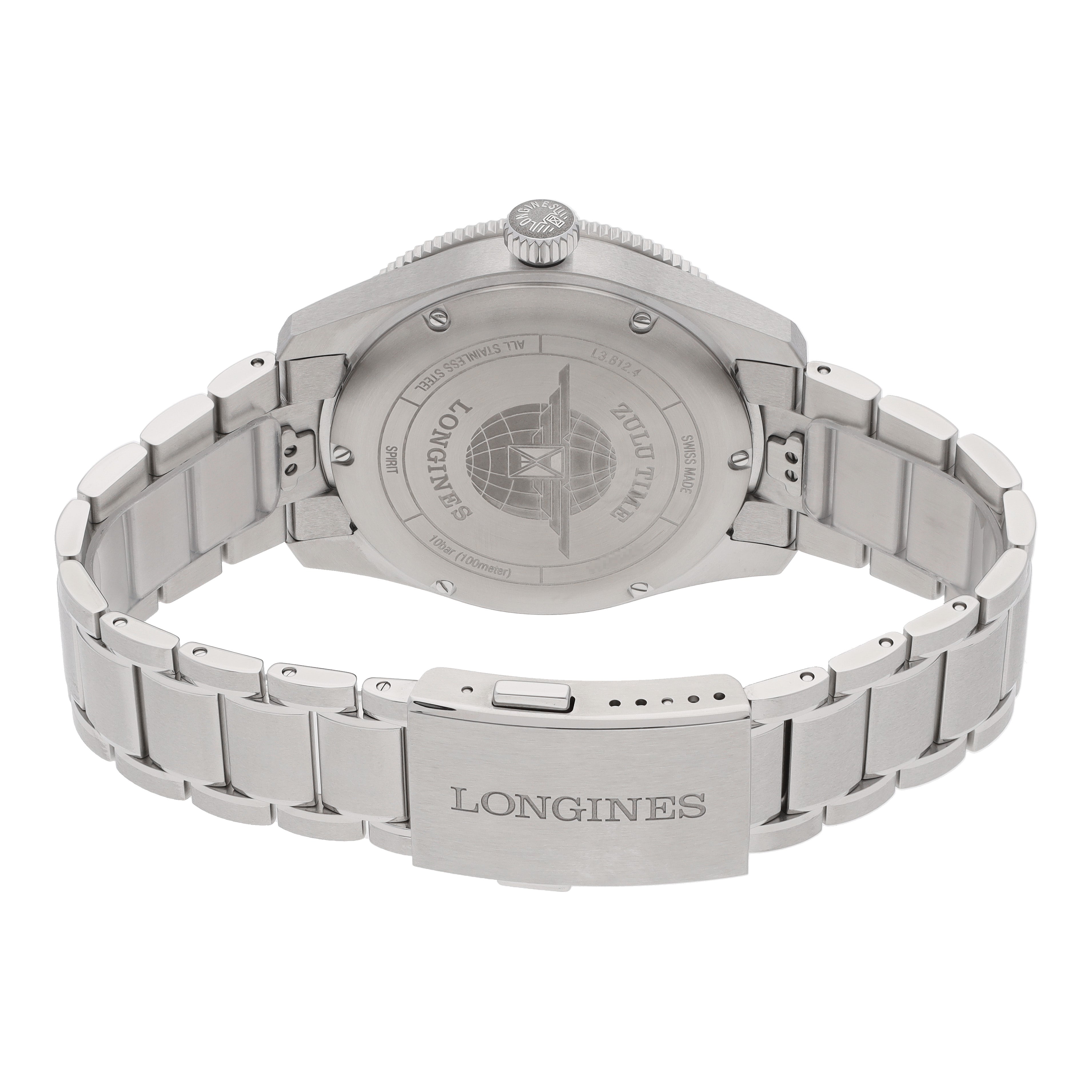 Longines Spirit Zulu Time Automatic Anthracite 42mm