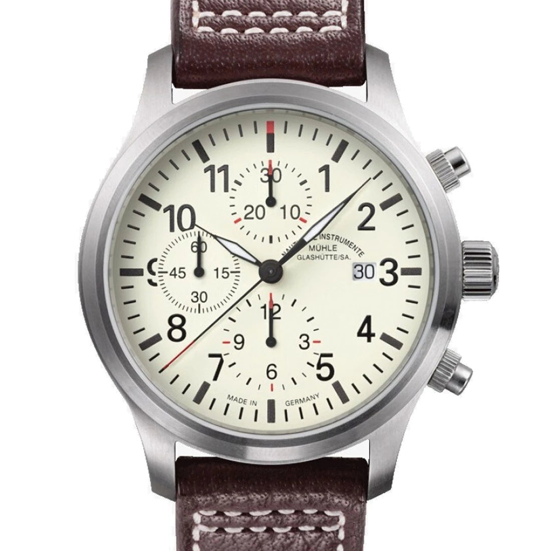 Mühle Glashütte Terrasport Automatic Beige 44 mm