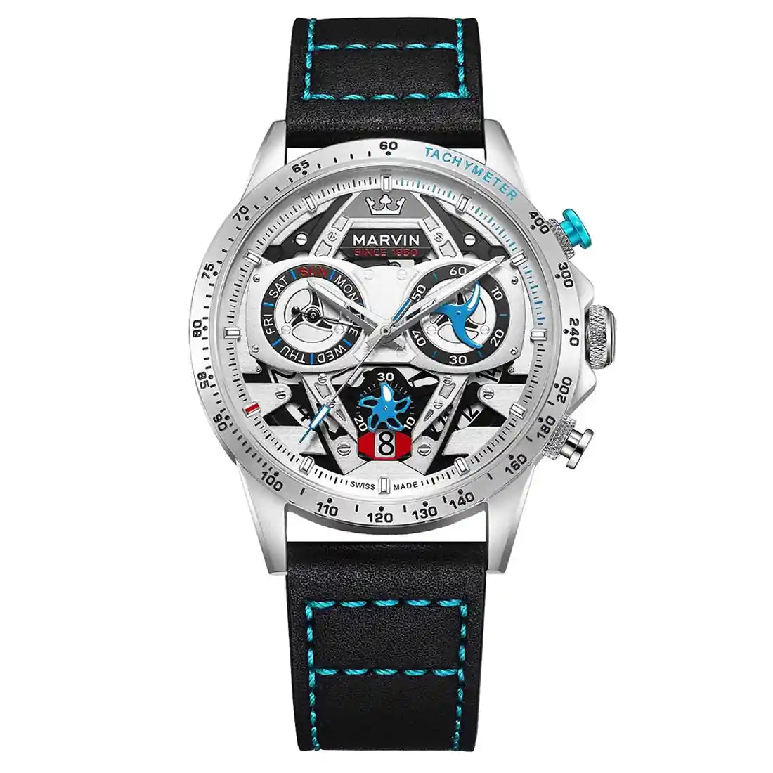 Montre Marvin Expectation Quartz Blanc