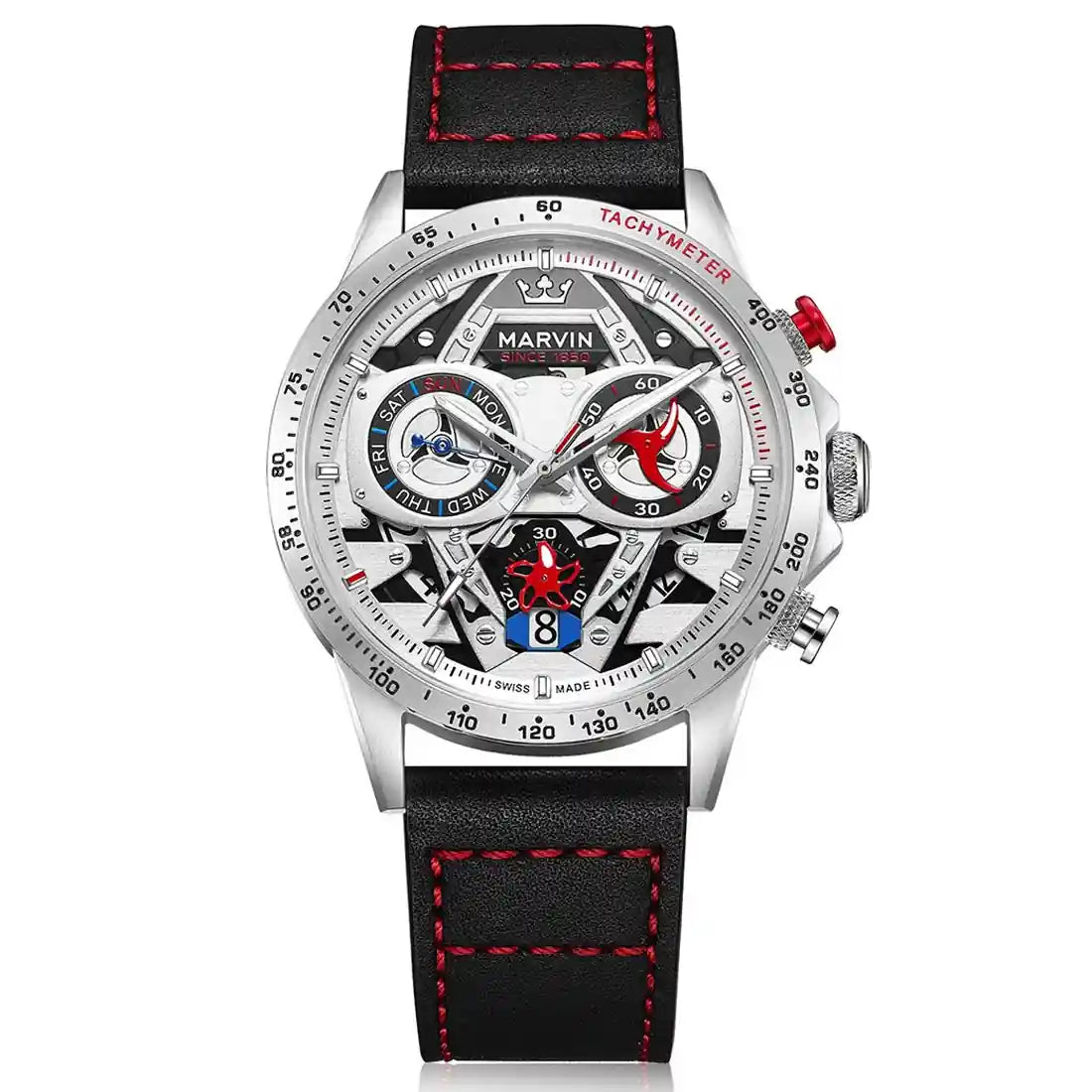 Montre Marvin Expectation Quartz Blanc