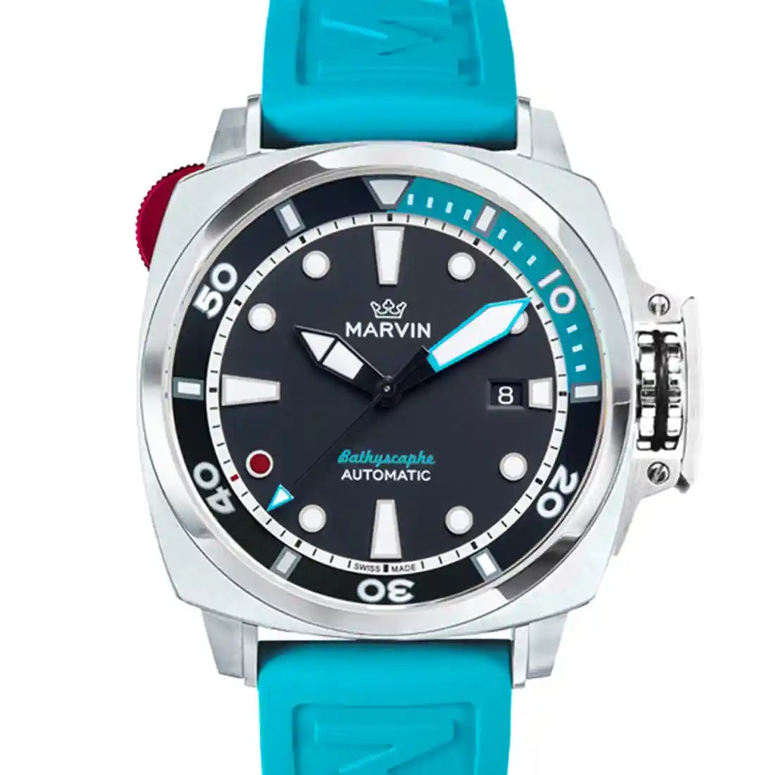 Marvin Watches Malton Bathyscaphe Diver Automatic Black 43mm