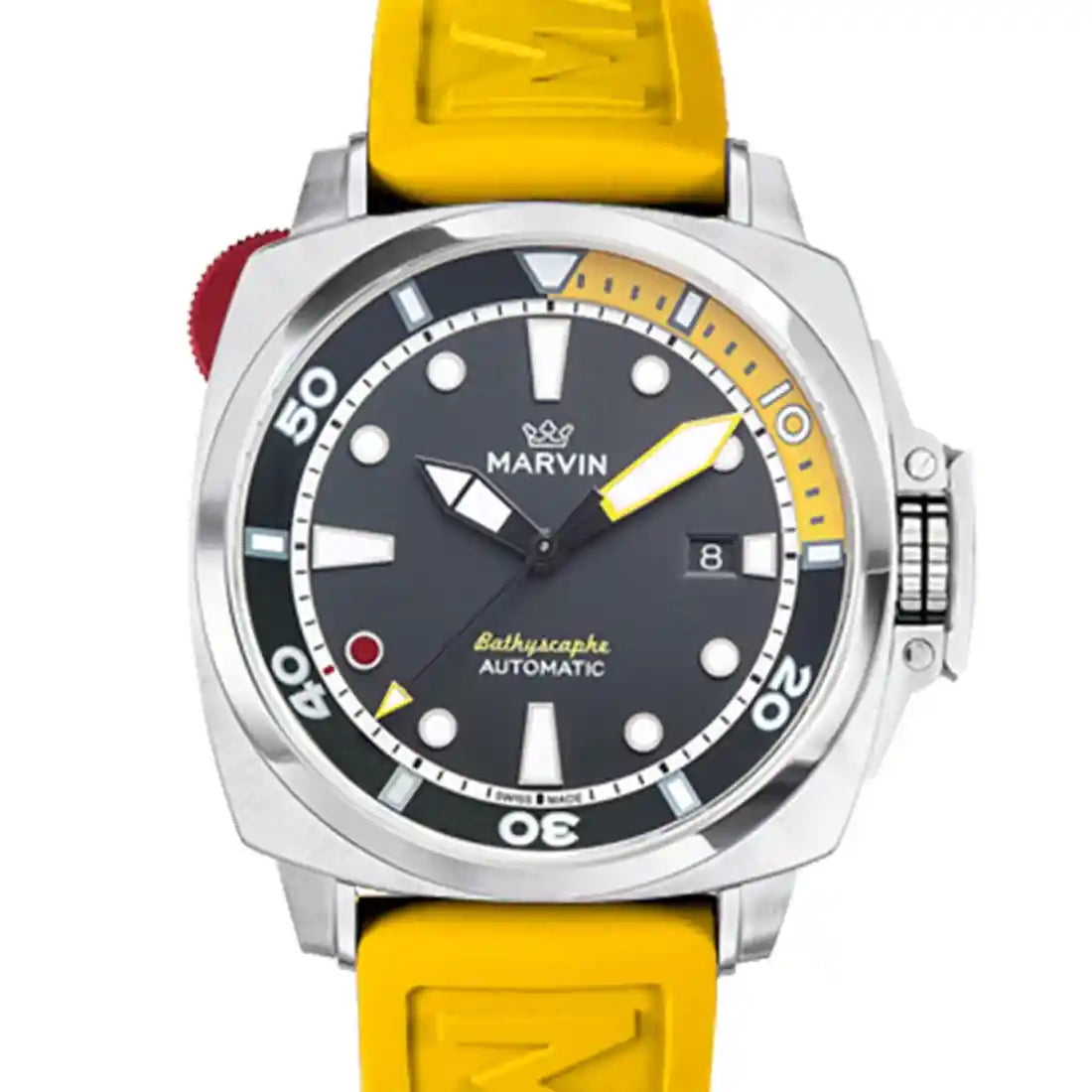 Marvin Watches Malton Bathyscaphe Diver Automatic Black 43mm