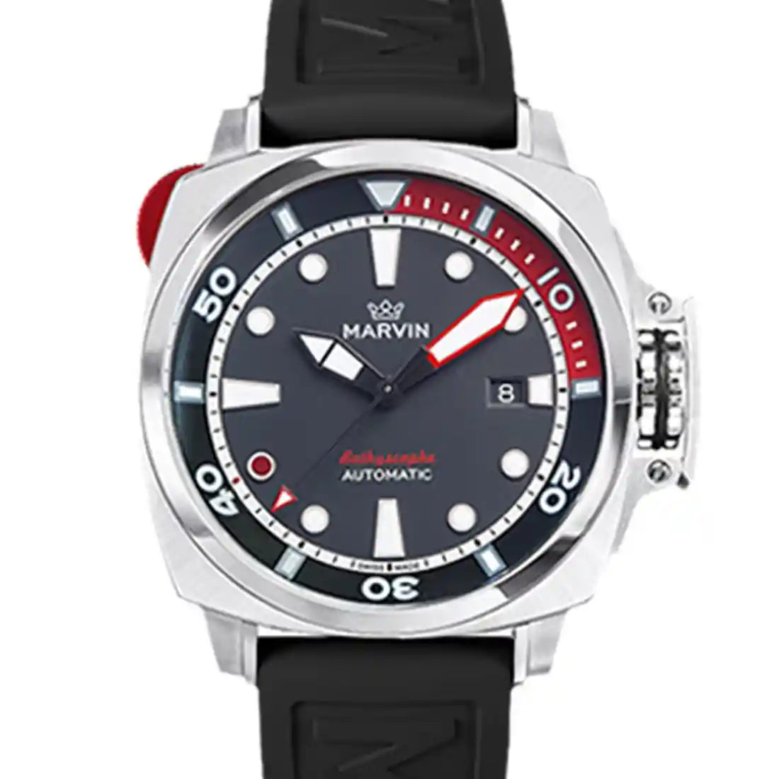 Marvin Watches Malton Bathyscaphe Diver Automatic Black 43mm