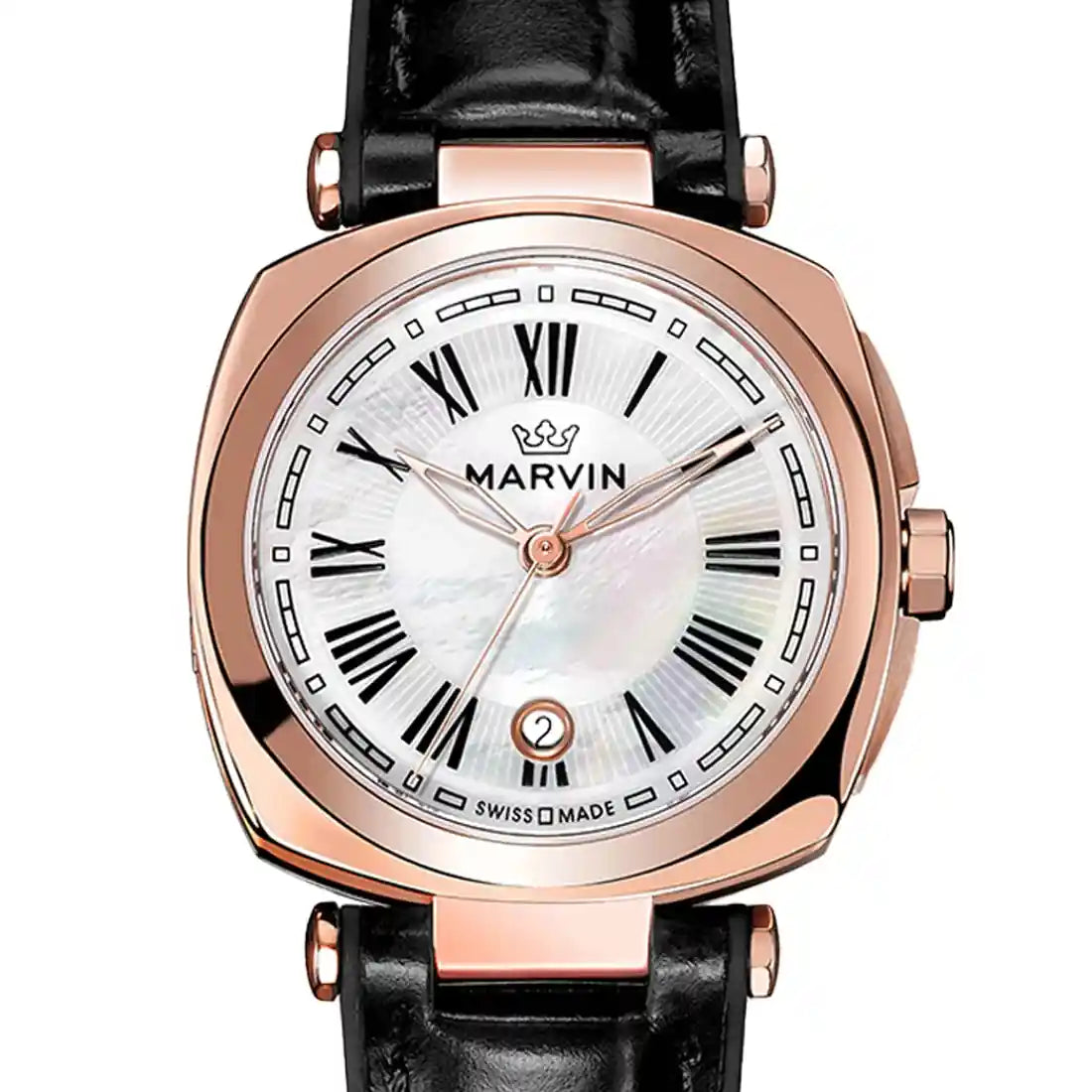 Montre Marvin Malton Rond Quartz Mère De Perle