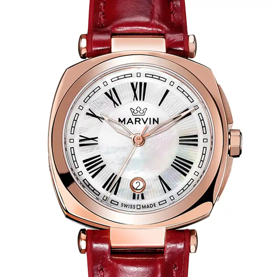 Montre Marvin Malton Rond Quartz Mère De Perle