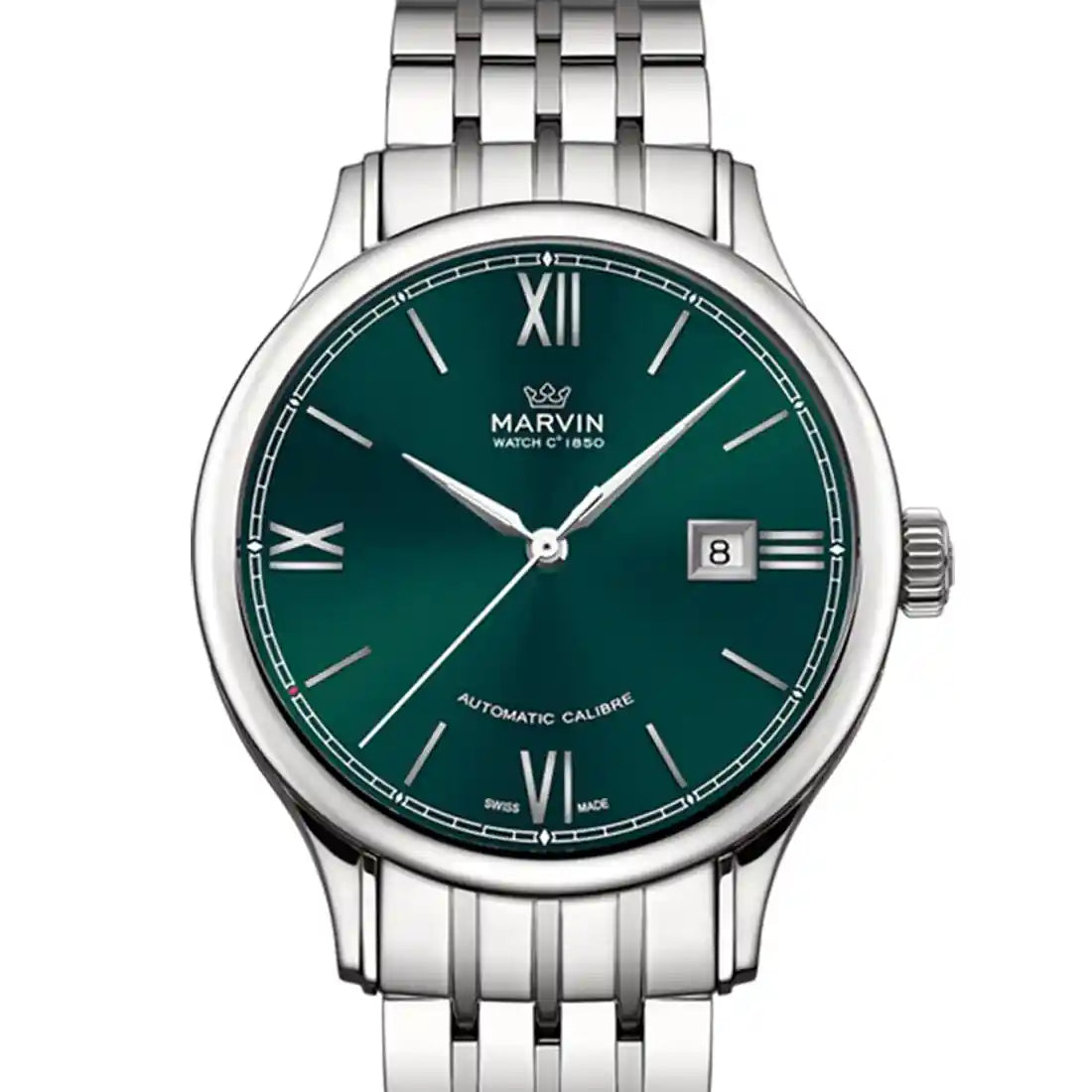 Marvin Watches Malton Round Automatic Green 41mm