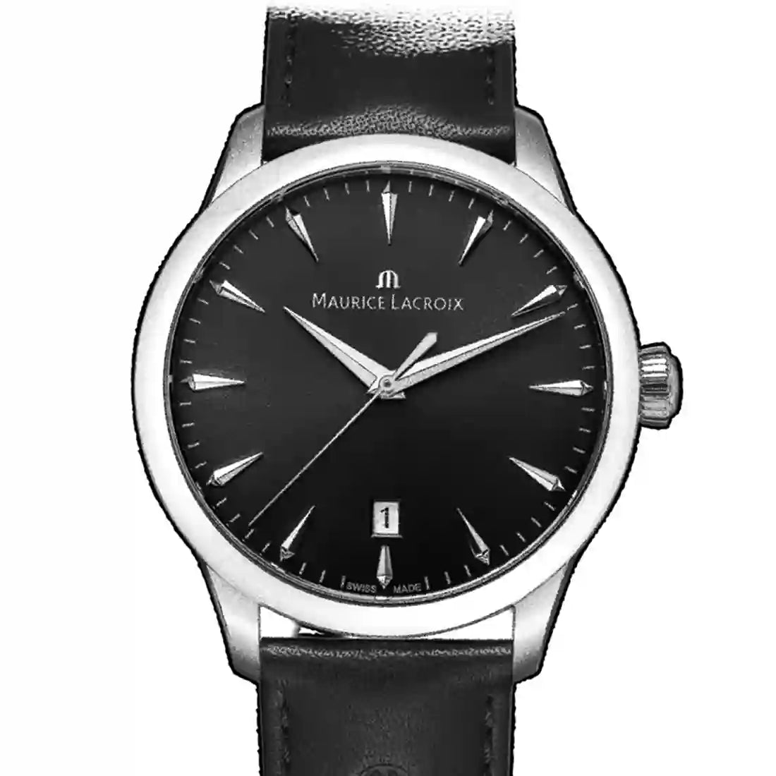 Maurice Lacroix 1975 Quarz Schwarz