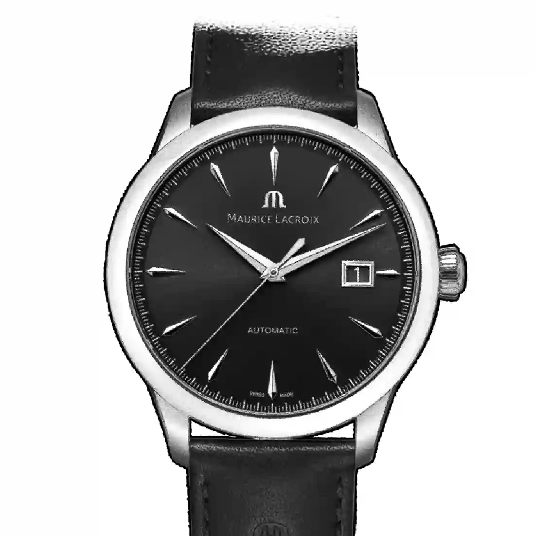 Maurice Lacroix 1975 Automatic Zwart 40 mm