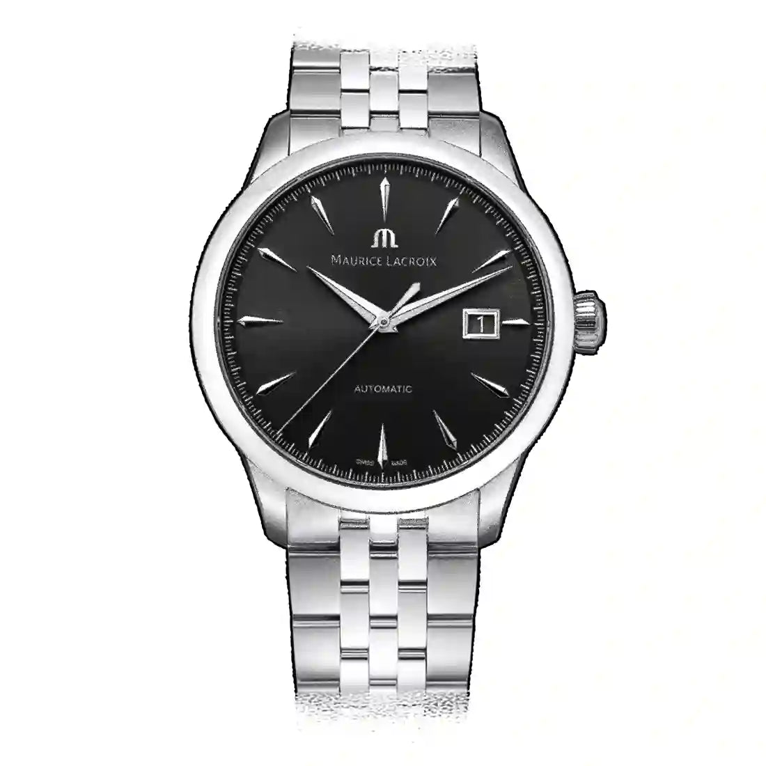 Maurice Lacroix 1975 Automatic Zwart 40 mm