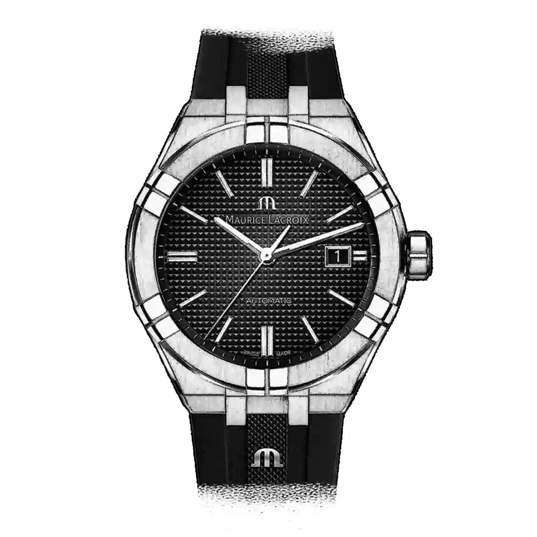 Maurice Lacroix Aikon Automatik Schwarz