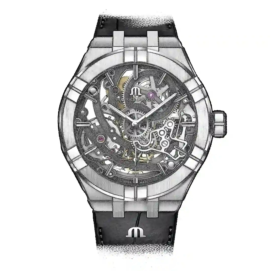 Maurice Lacroix Aikon Automatik Schwarz