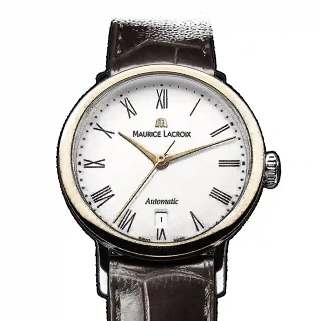 Maurice Lacroix Les Classiques Automatic Zwart 28 mm