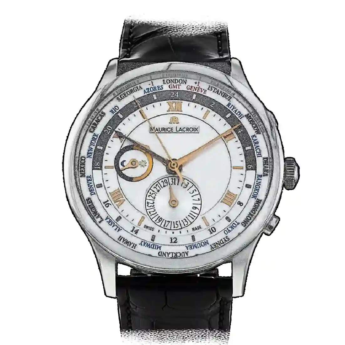 Maurice Lacroix Masterpiece Automatic Zilver 38 mm