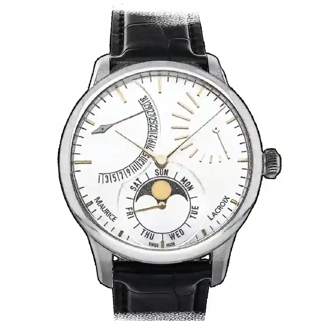 Maurice Lacroix Masterpiece Automatic Zilver 40 mm