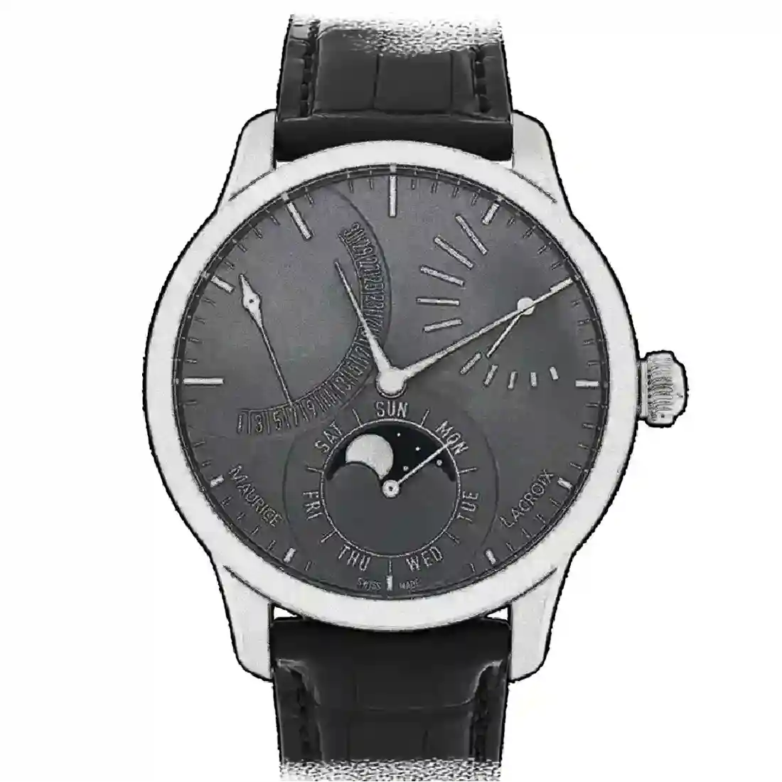 Maurice Lacroix Masterpiece Automatic Zilver 40 mm