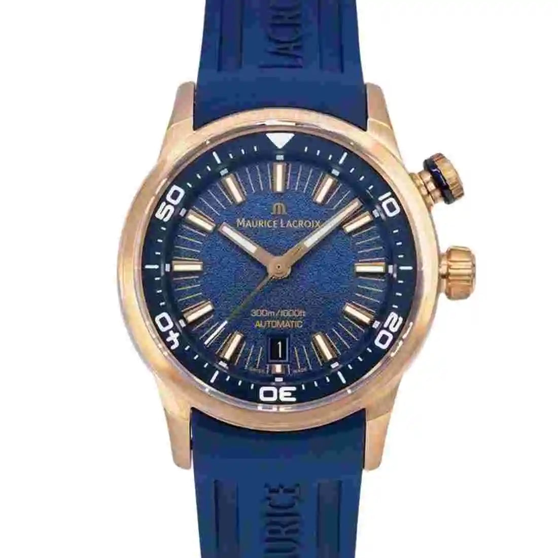 Maurice Lacroix Pontos S Diver Automatic Blauw 42 mm