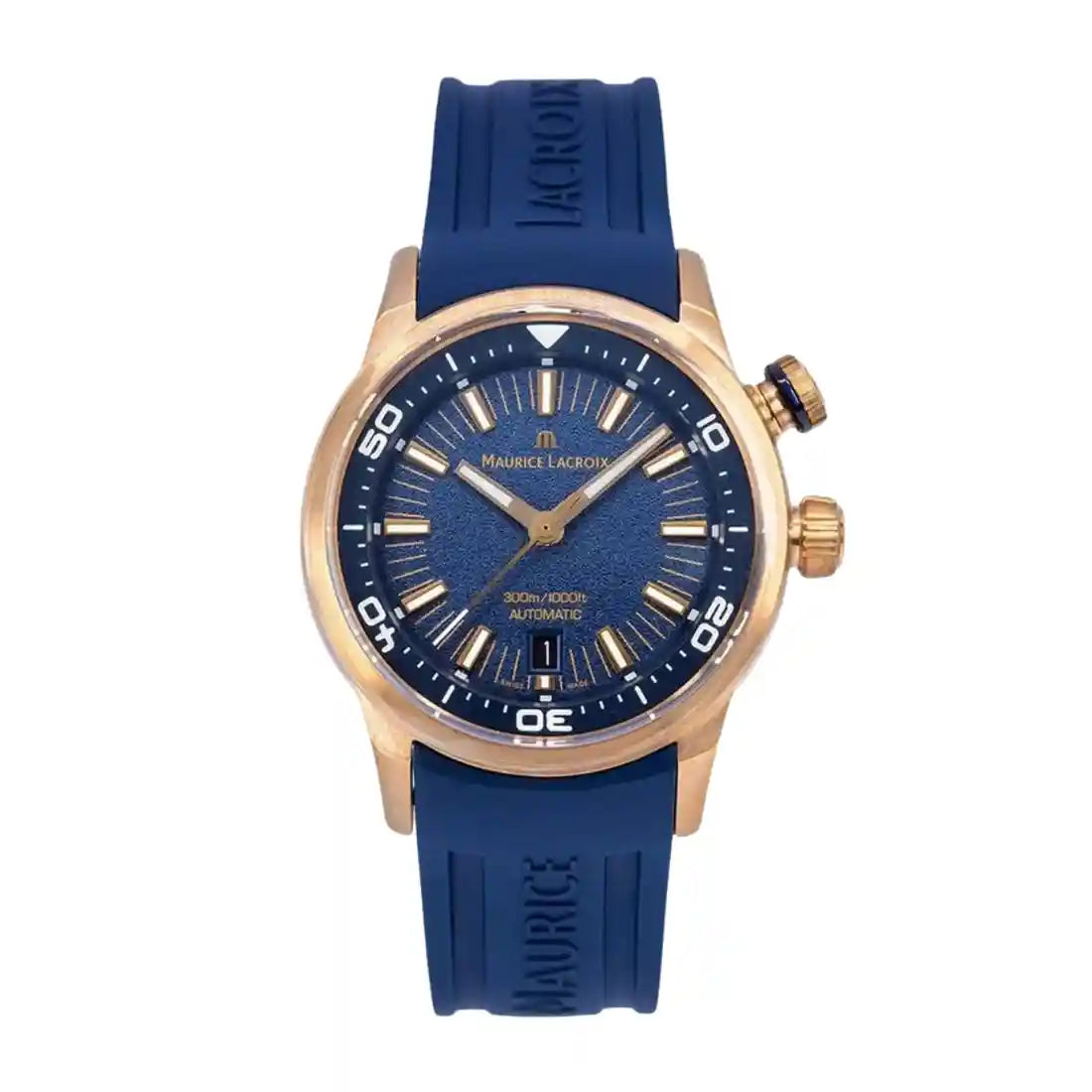 Maurice Lacroix Pontos S Diver Automatic Blauw 42 mm