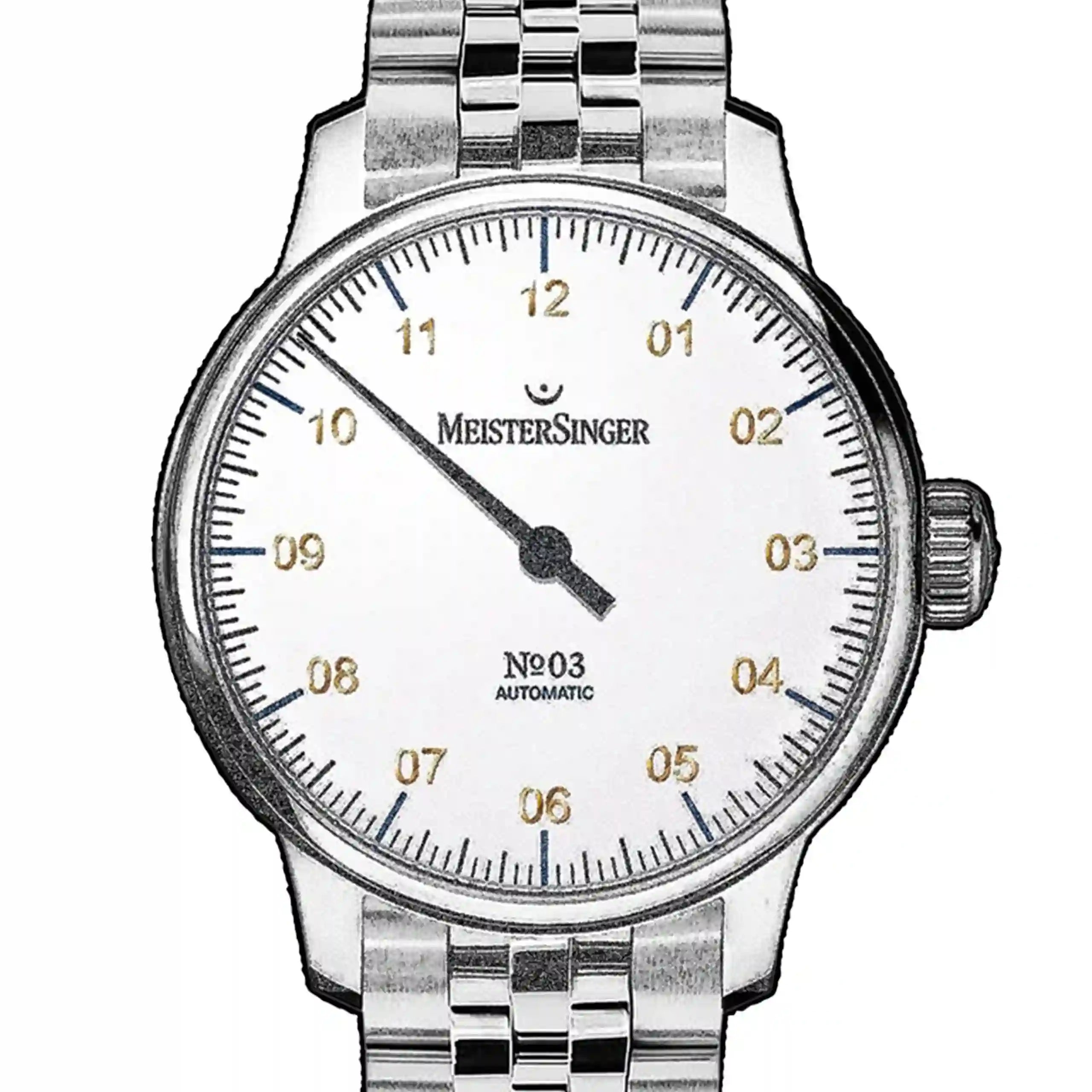 Meistersinger N°03 Automatique Blanc 43mm