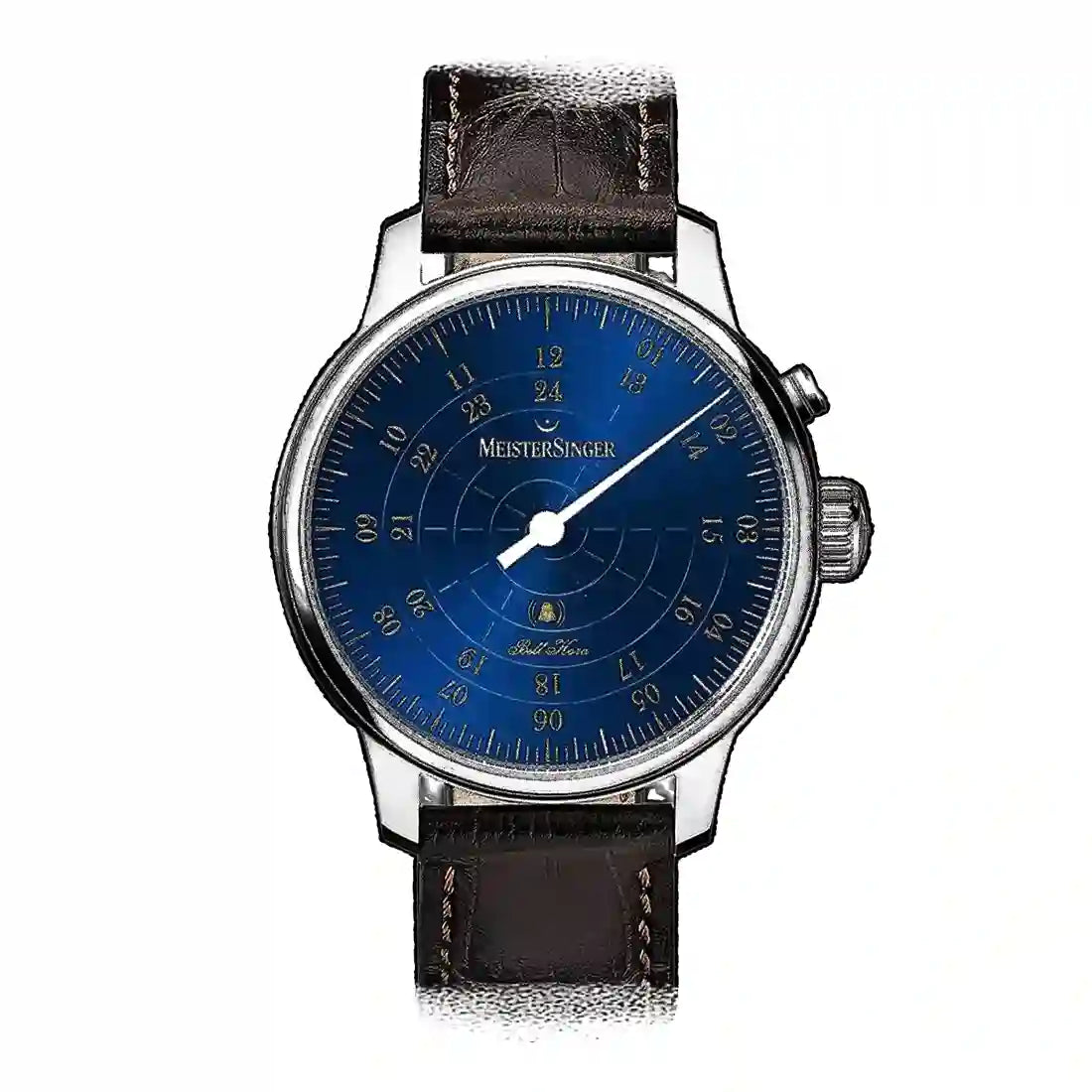 Meistersinger Bell Hora Automatique Bleu 43mm