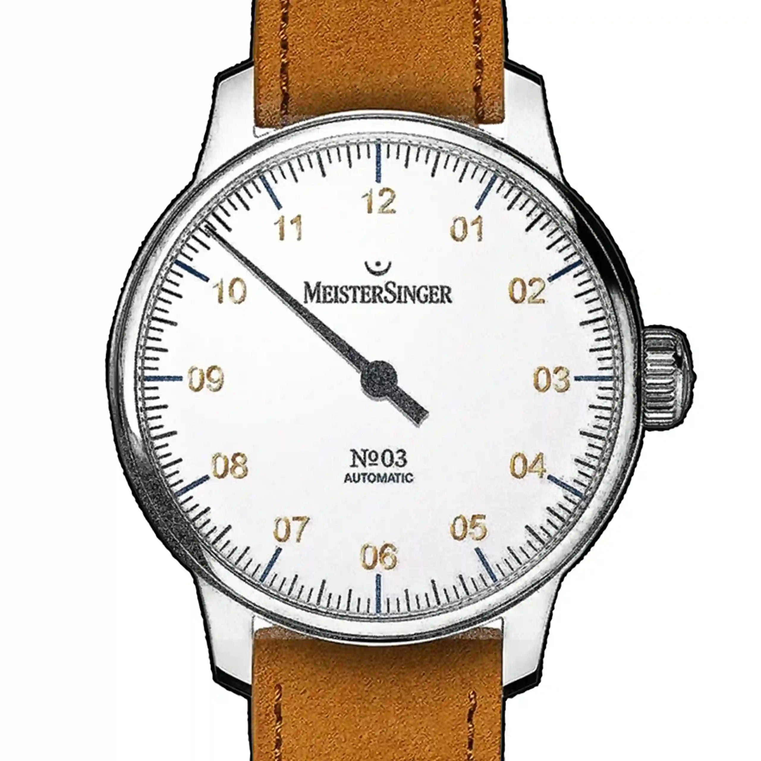 Meistersinger N°03 Automatique Blanc 43mm