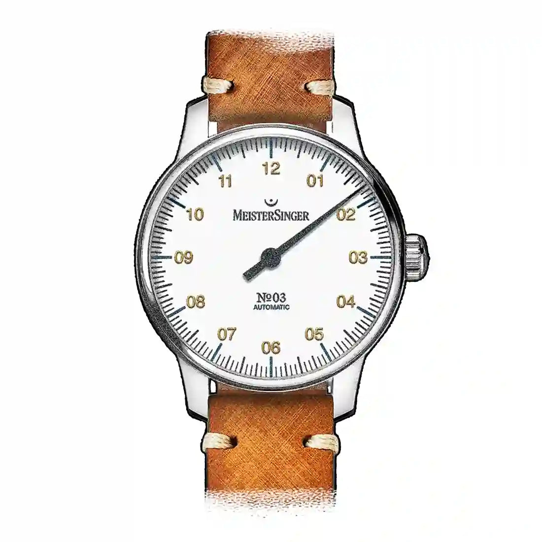 Meistersinger N°03 Automatique Blanc 38mm