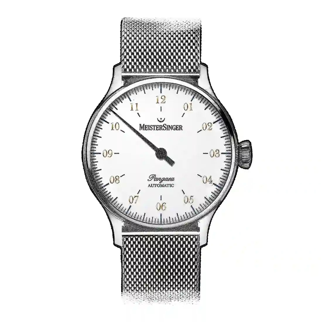 Meistersinger Pangaea Automatik Weiß