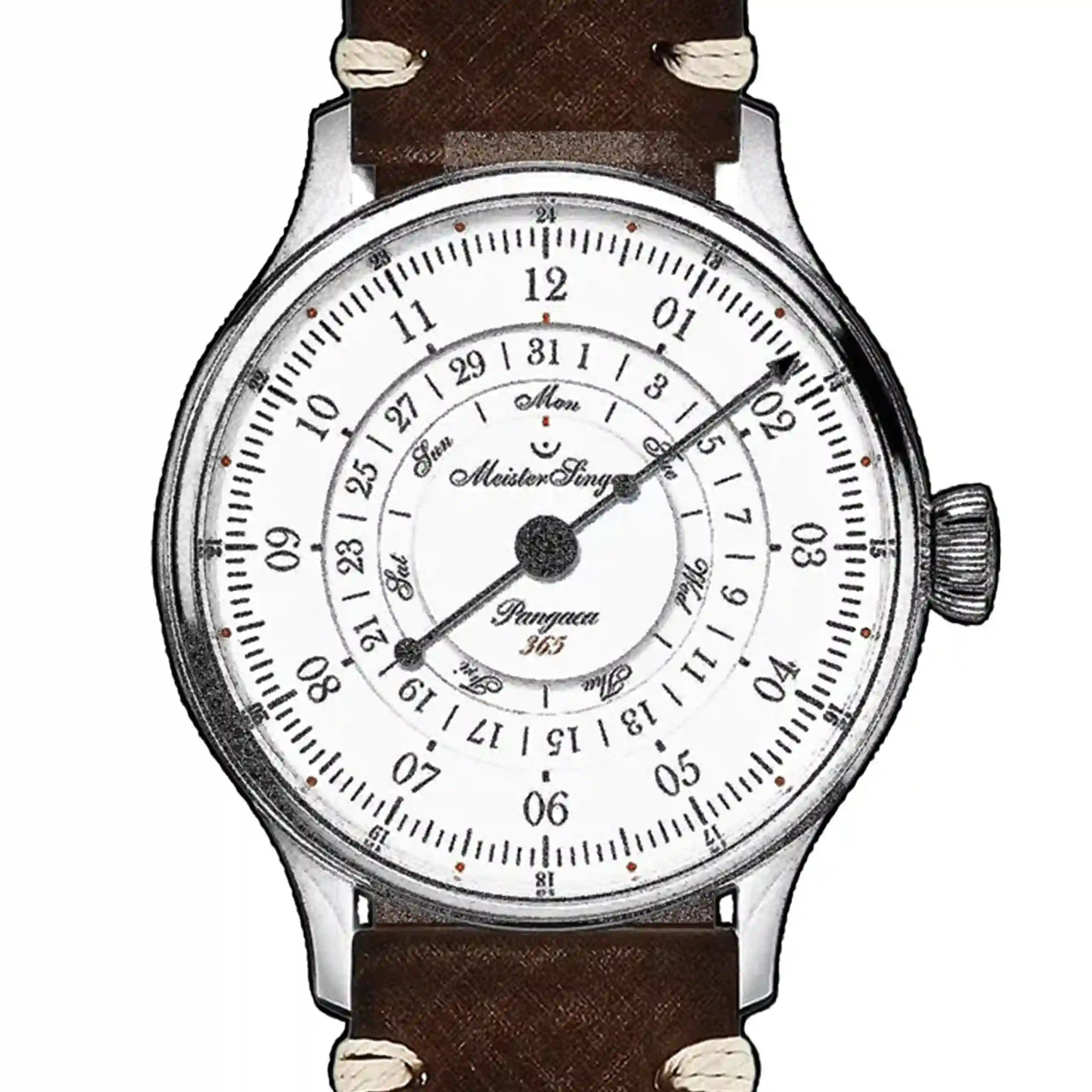 Meistersinger Pangaea Automatique Blanc 40mm