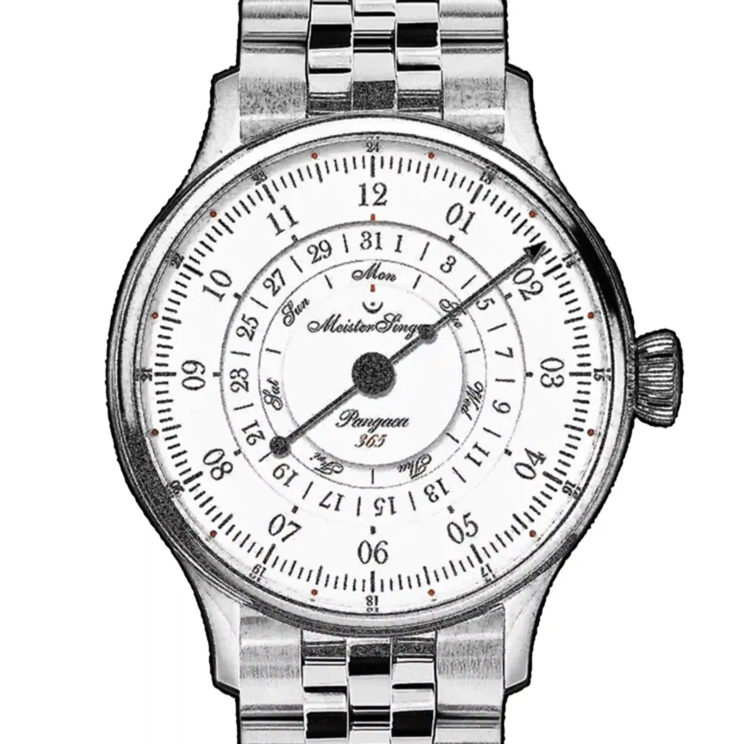 Meistersinger Pangaea Automatique Blanc 40mm
