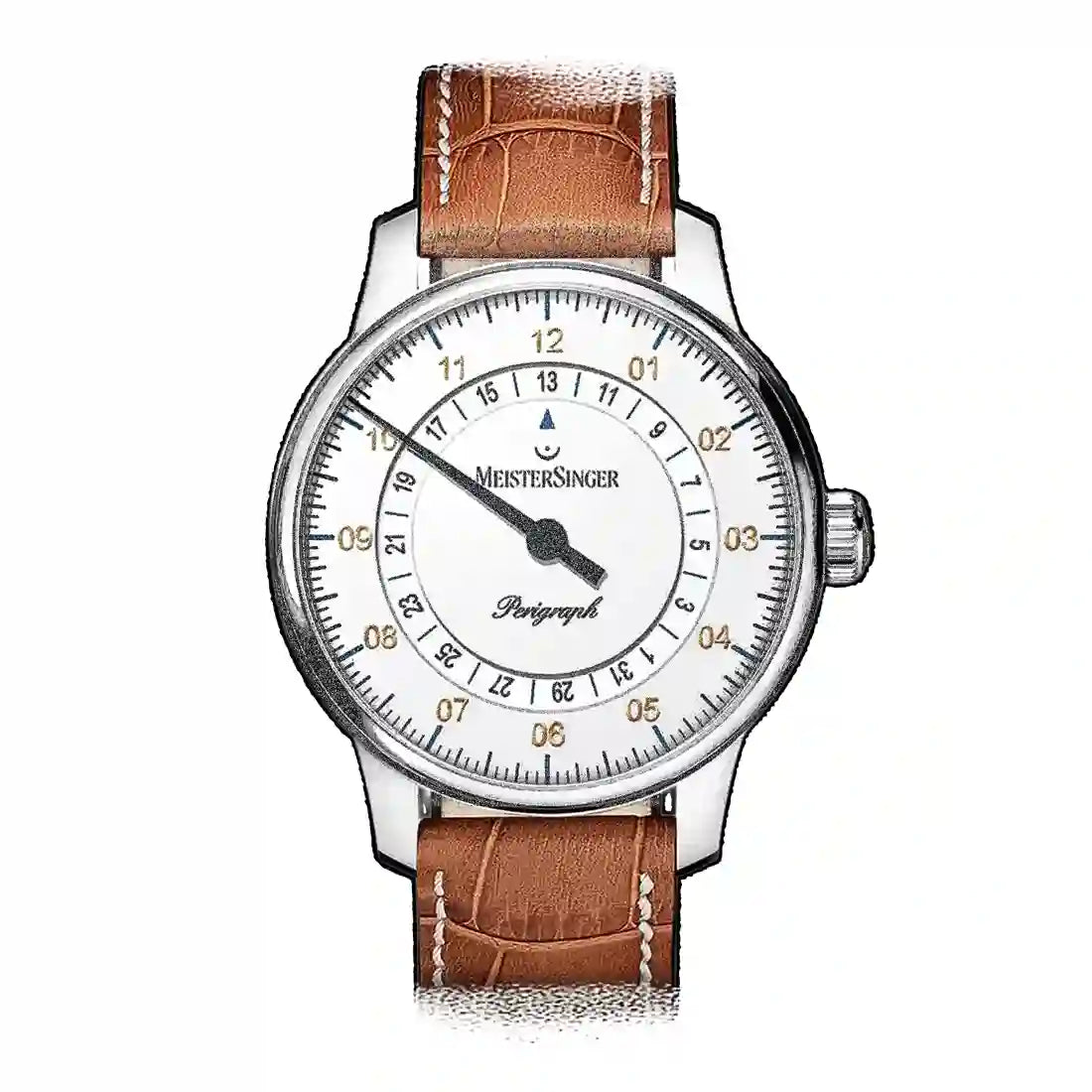 Meistersinger Perigraph Automatique Blanc 38mm
