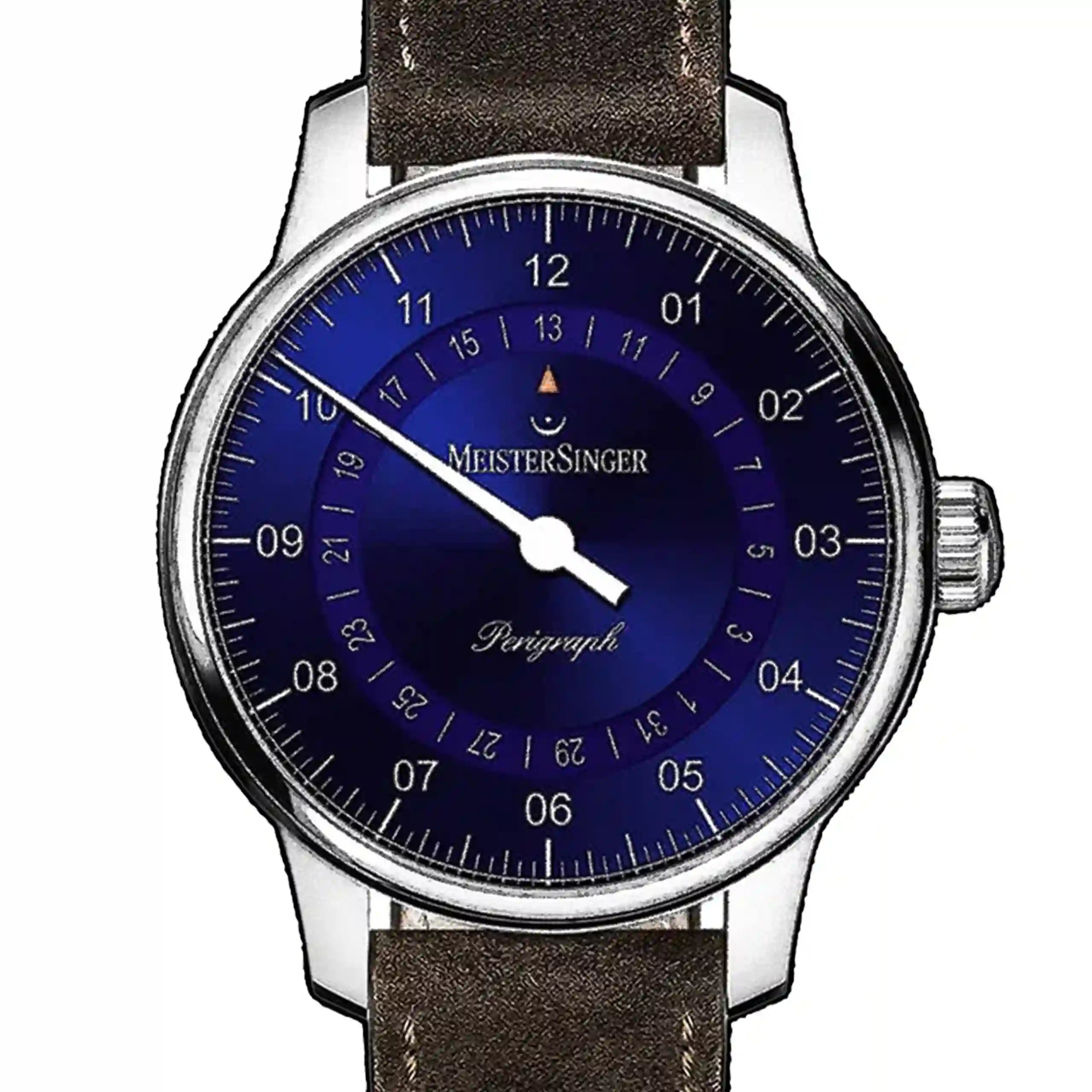 Meistersinger Perigraph Automatique Bleu 38mm
