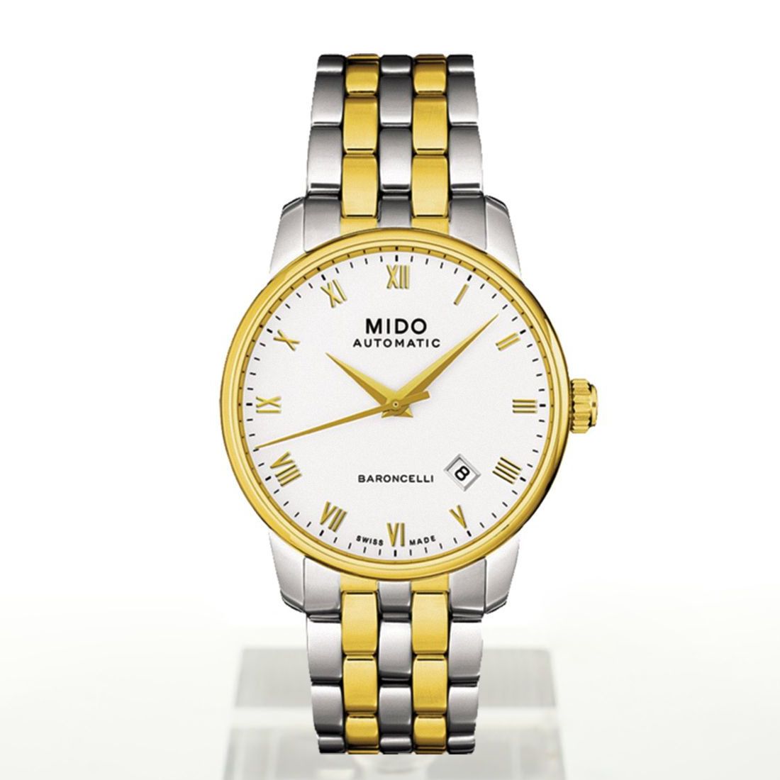 Mido Baroncelli Automatic Wit 38 mm