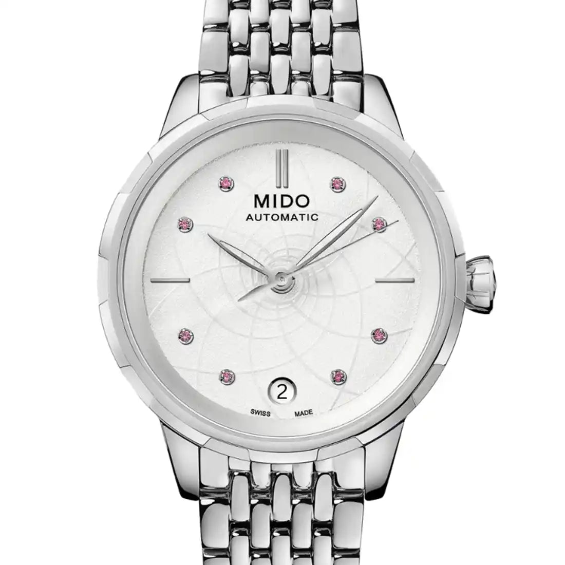 Mido Rainflower Automatic White 34mm