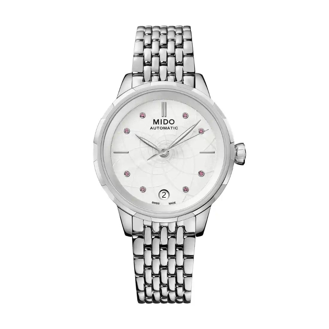 Mido Rainflower Automatic White 34mm