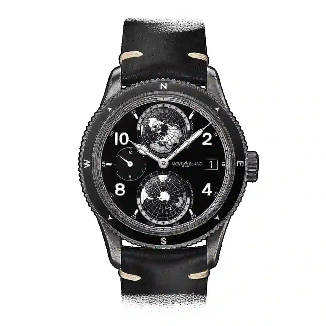 Montblanc 1858 Automatik Schwarz