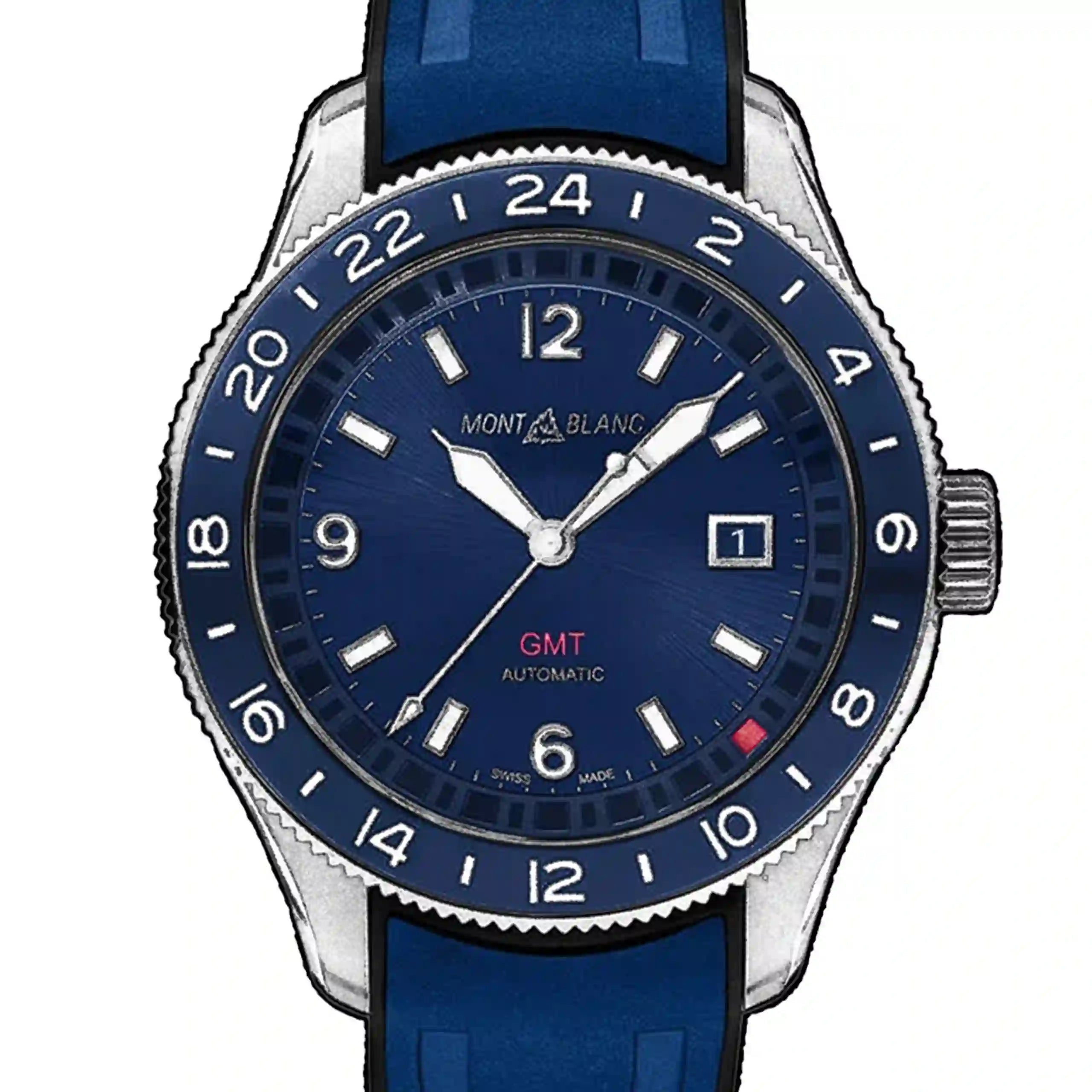 Montblanc 1858 Automatic Blue 42mm