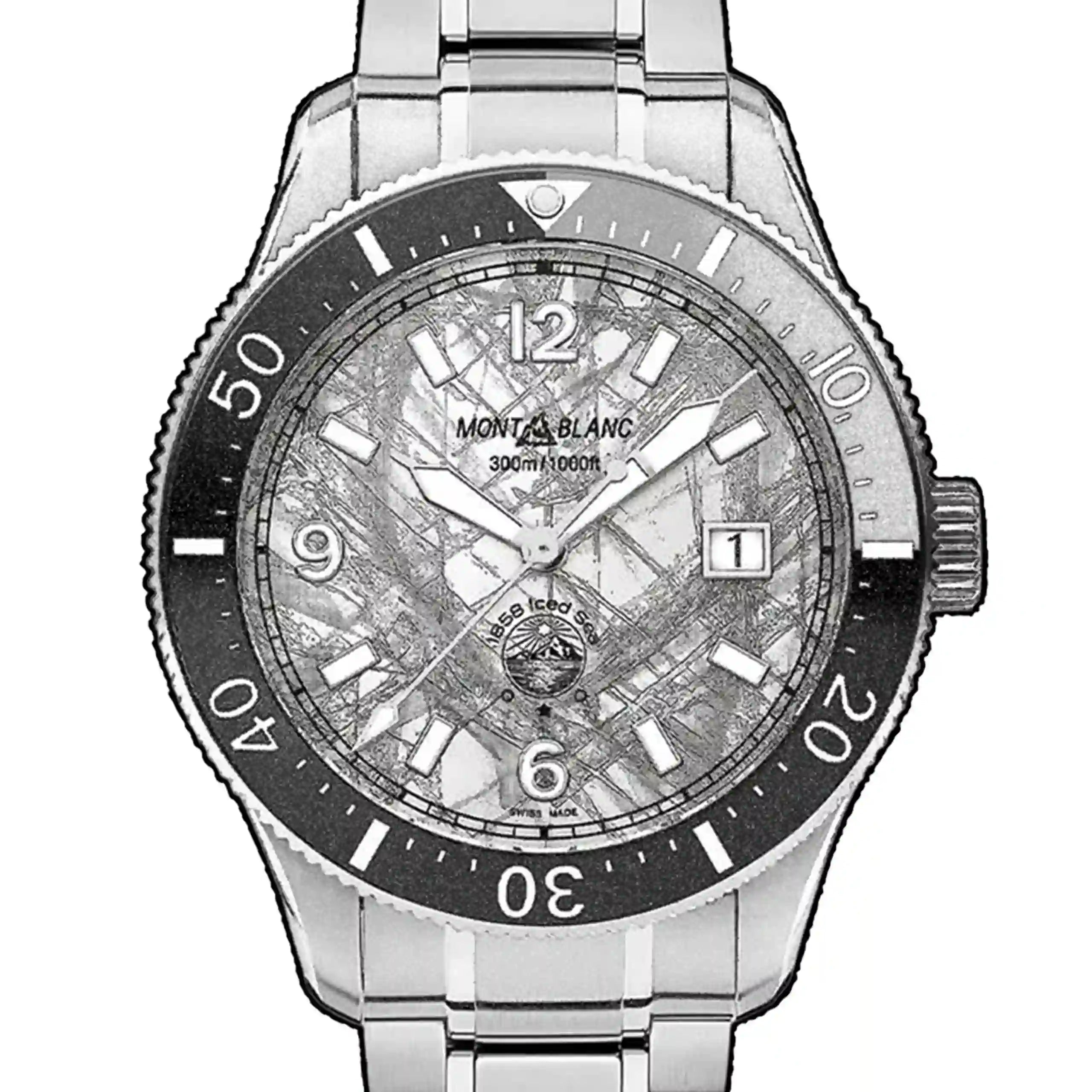 Montblanc 1858 Automatic Grijs 41 mm