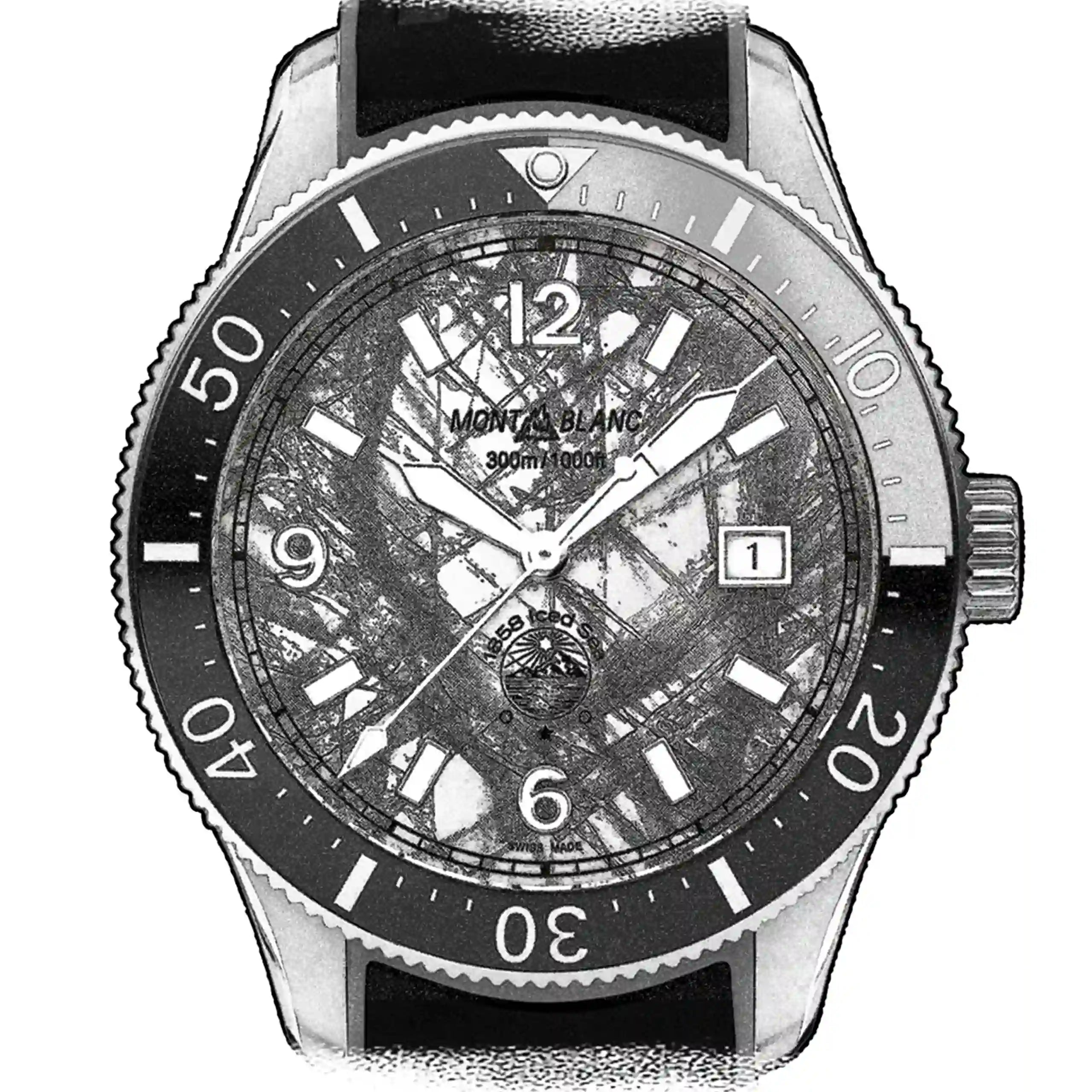 Montblanc 1858 Automatic Grey 41mm