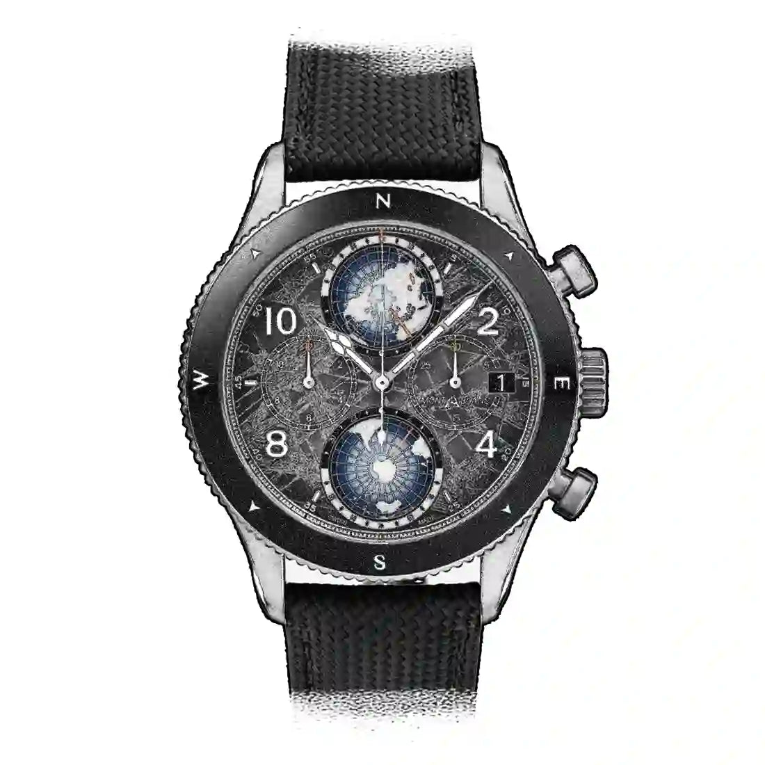 Montblanc 1858 Automatique Gris