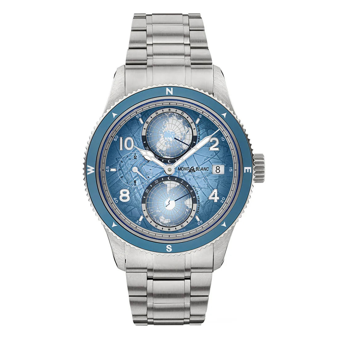 Montblanc 1858 Automatic Blue 42 mm